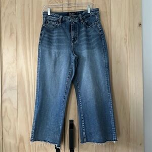 Judy Blue Wide Leg Crop Jeans